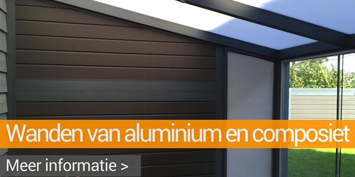 aluminium terrasoverkapping wanden van aluminium en composiet-zsm zonwering